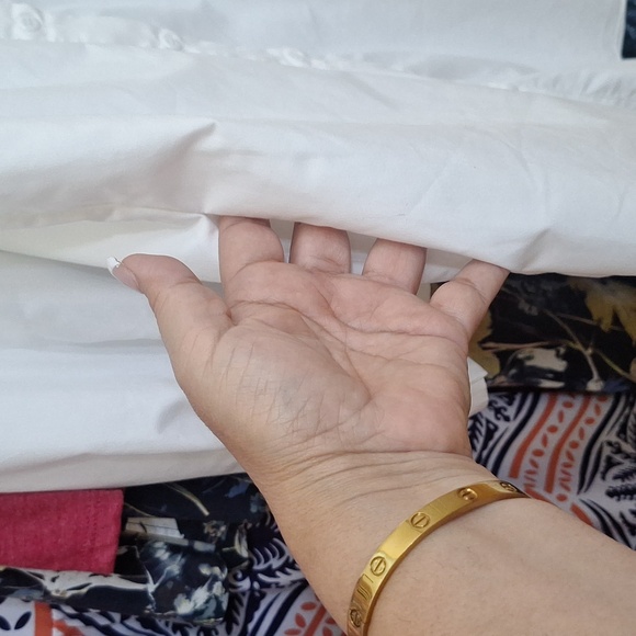 Mare MareAnthropologie White Button Down Pockets  Midi Shirt Dress Sz XL - Picture 9 of 9